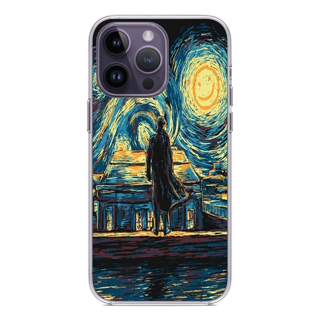 Sherlock Starry Night iPhone 14 Pro / 14 Pro Max Case