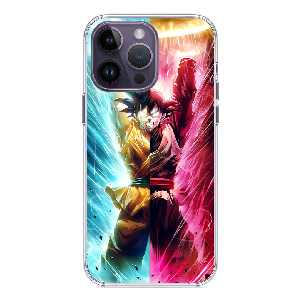 Spirit Bomb Split Goku Dragon Ball iPhone 14 Pro / 14 Pro Max Case