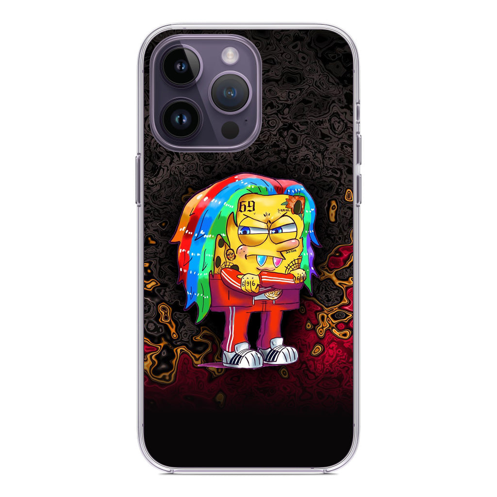 Sponge Hypebeast 69 Mode iPhone 14 Pro / 14 Pro Max Case