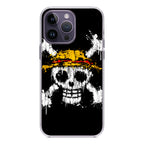 Straw Hat Pirate Logo Paint iPhone 14 Pro / 14 Pro Max Case