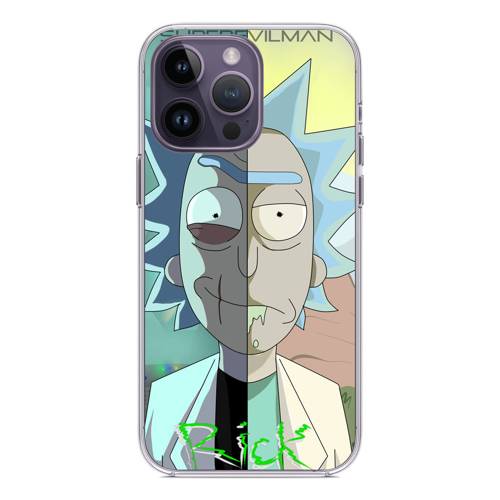 Super Evil Man Rick And Rick iPhone 14 Pro / 14 Pro Max Case