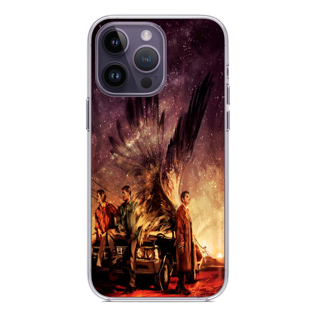 Supernatural Painting Art iPhone 14 Pro / 14 Pro Max Case