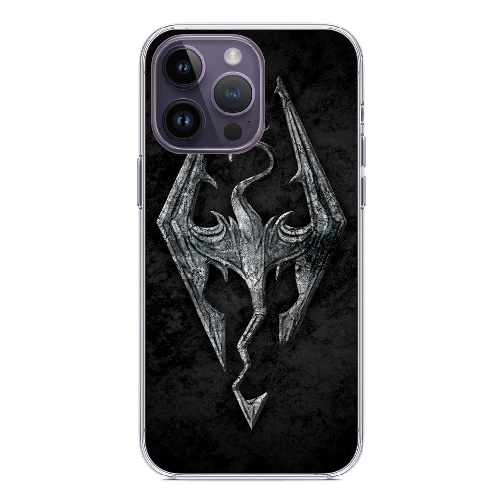 The Elder Scrolls V Skyrim Logo iPhone 14 Pro / 14 Pro Max Case