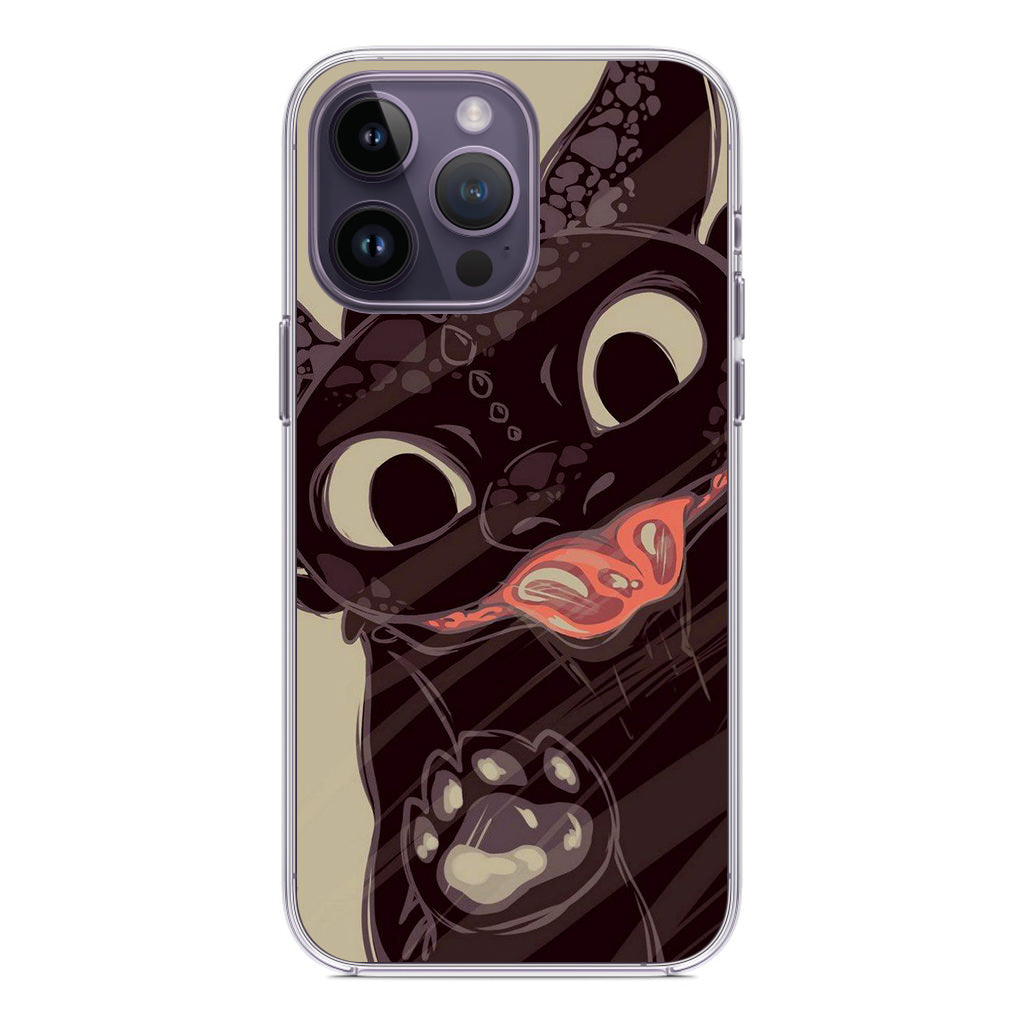 Toothless Dragon Art iPhone 14 Pro / 14 Pro Max Case