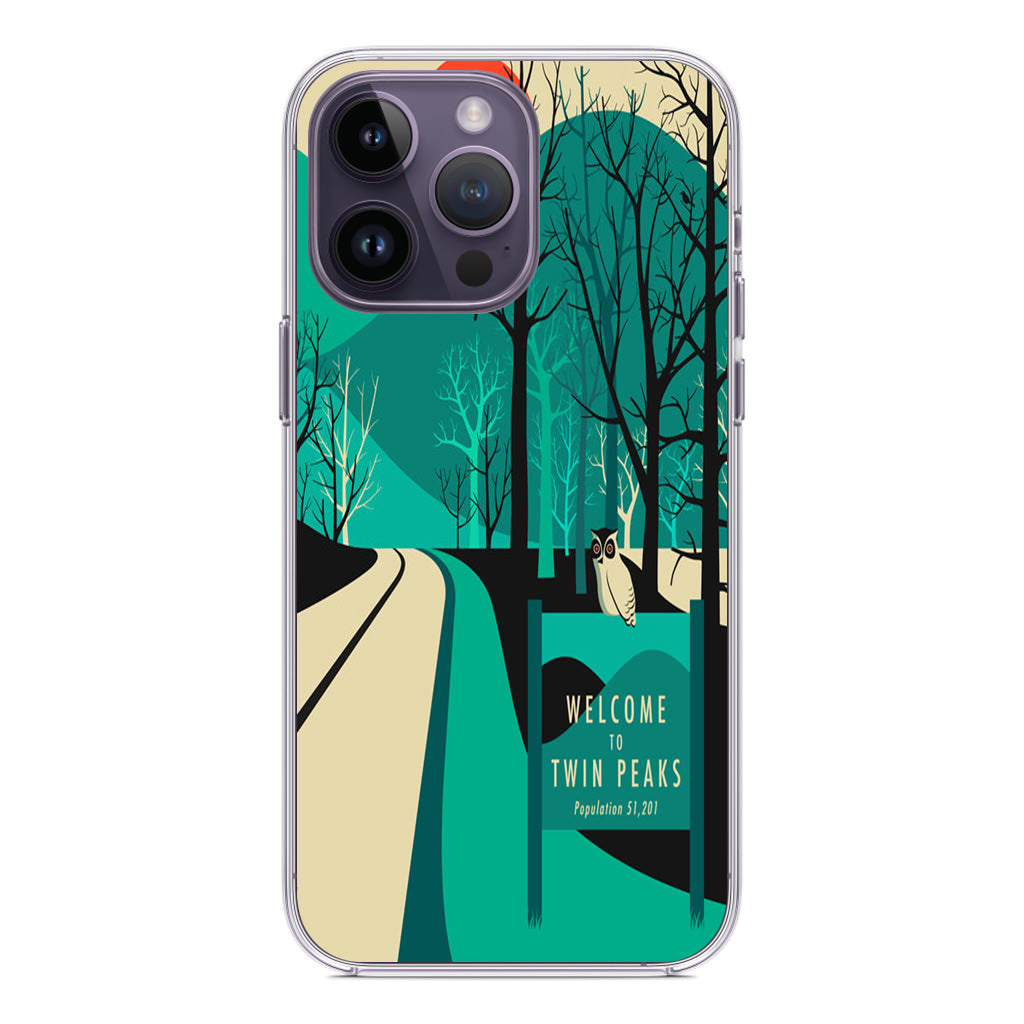 Welcome To Twin Peaks iPhone 14 Pro / 14 Pro Max Case