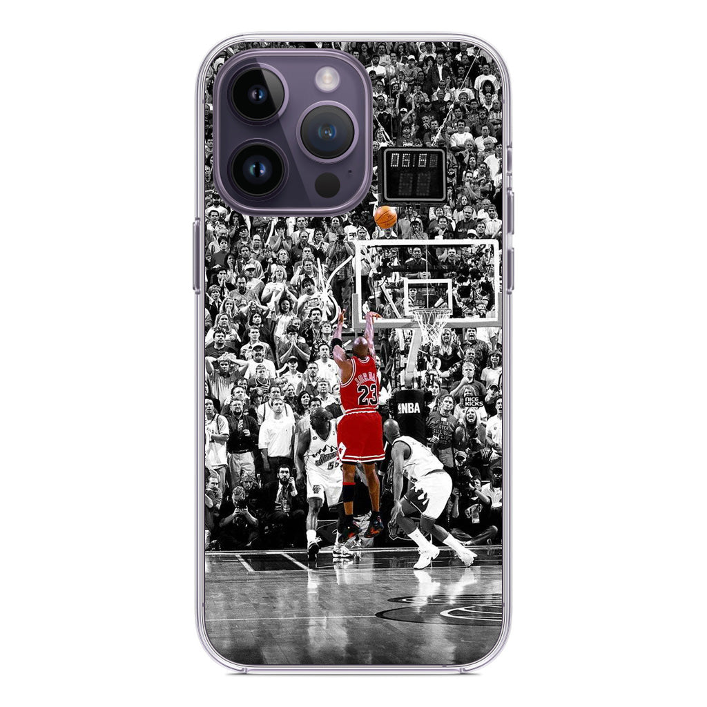 Michael Jordan Epic Shoot - Iconic Basketball Case | iPhone 14 Pro / 14 Pro Max Case