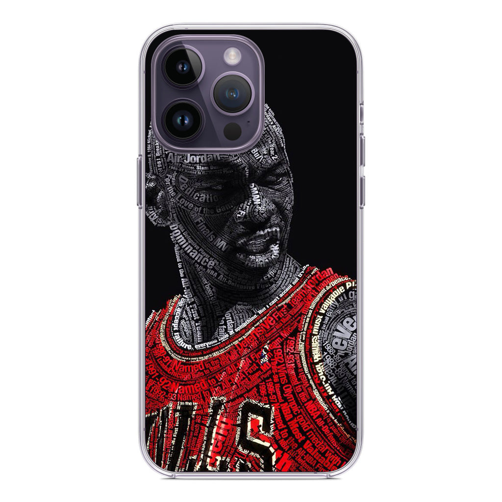 Michael Jordan The Legend iPhone 14 Pro 14 Pro Max Case Customilo