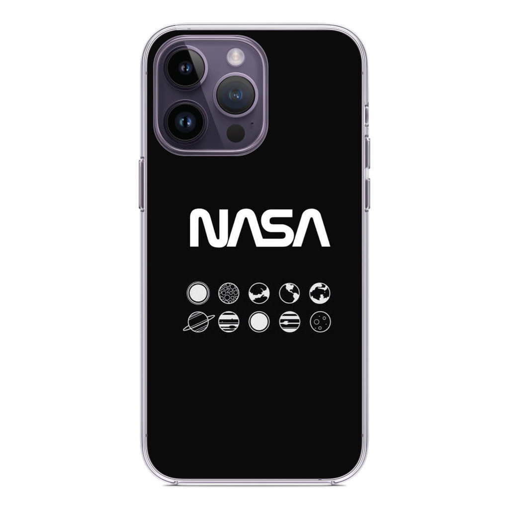 NASA Minimalist iPhone 14 Pro / 14 Pro Max Case