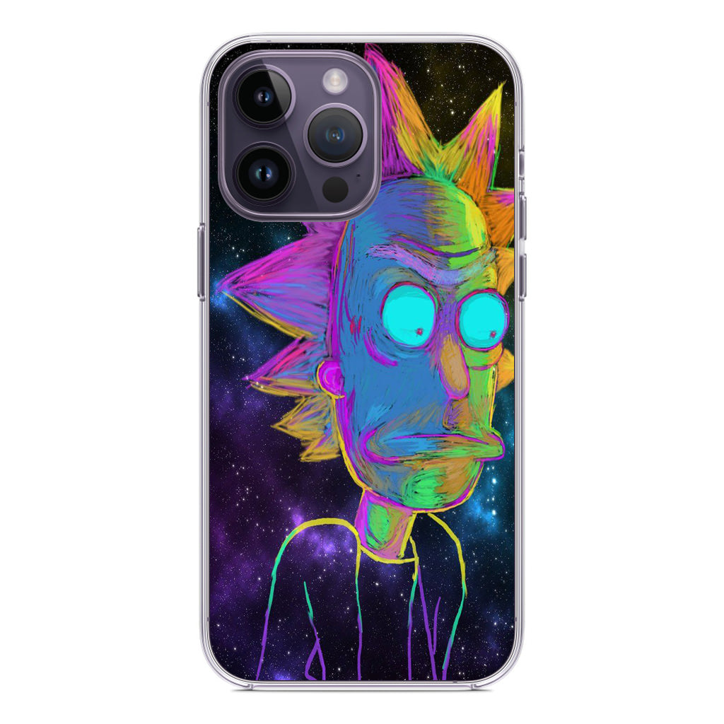 Rick Colorful Crayon Space iPhone 14 Pro / 14 Pro Max Case