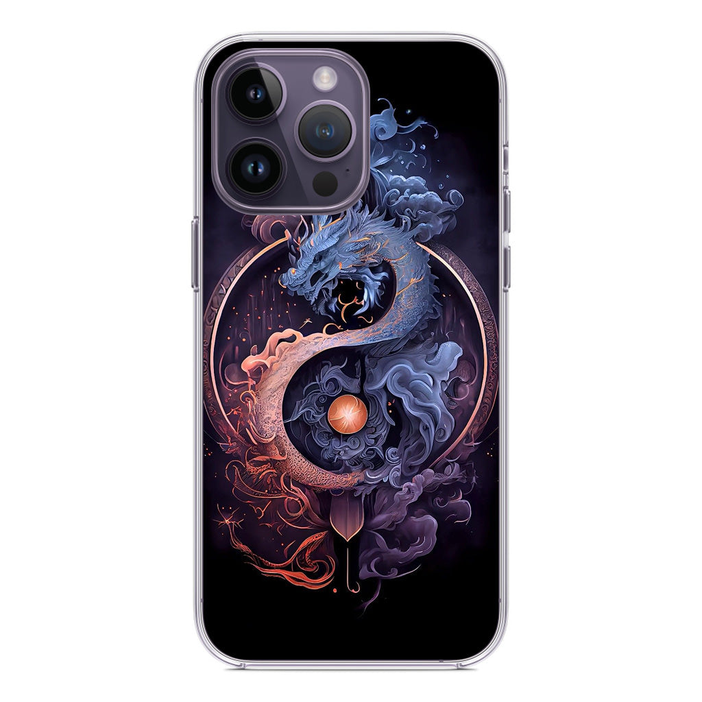 Dragon Yin Yang iPhone 14 Pro / 14 Pro Max Case