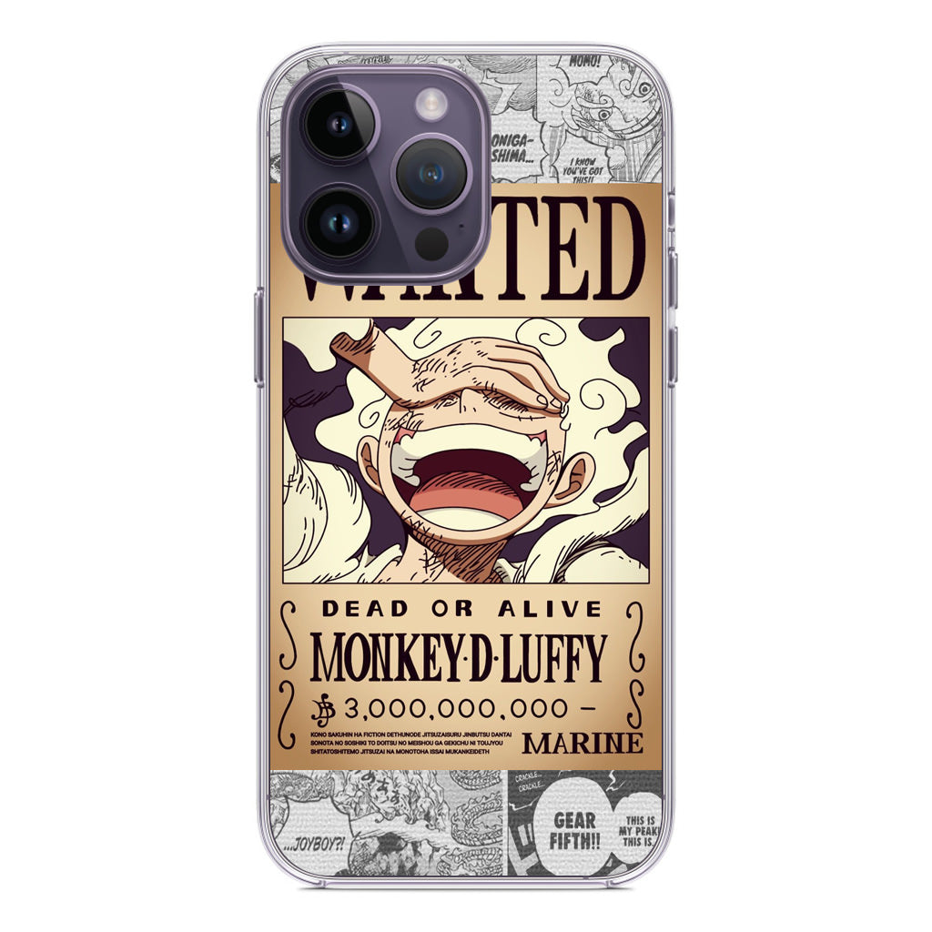 Gear 5 Wanted Poster iPhone 14 Pro / 14 Pro Max Case