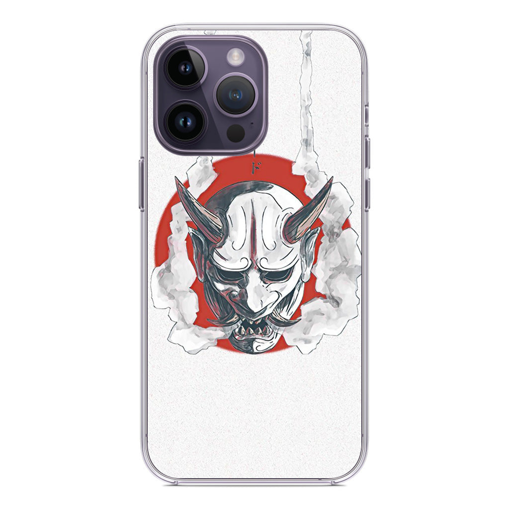 Japanese Oni Mask iPhone 14 Pro / 14 Pro Max Case