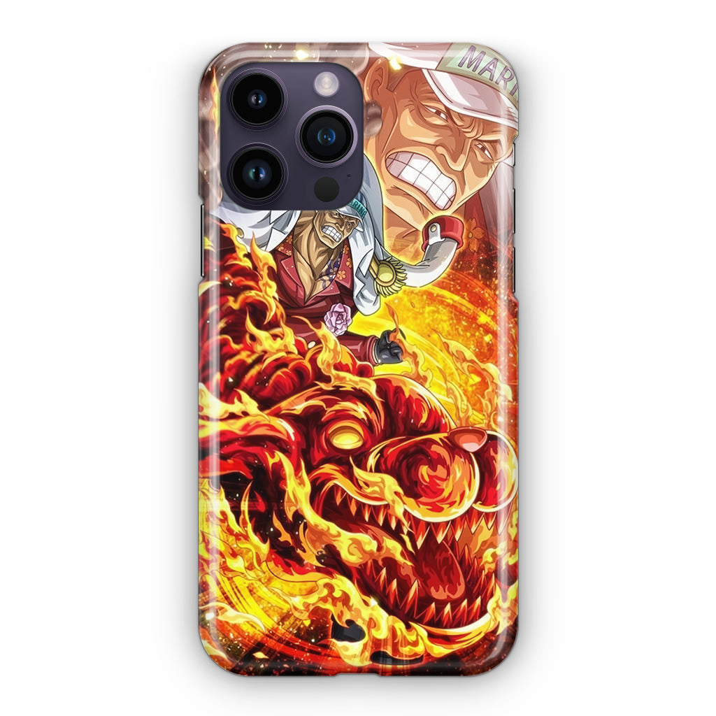 Admiral Akainu iPhone 15 Pro / 15 Pro Max Case