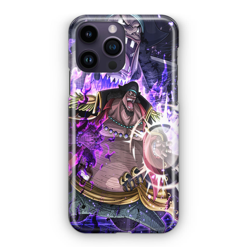 Kurohige With Two Devil Fruits Power iPhone 15 Pro / 15 Pro Max Case