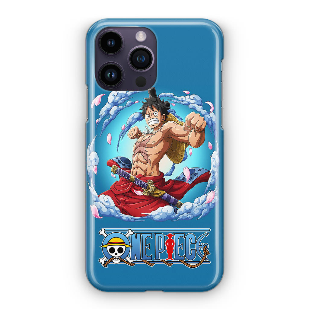 Luffy Arc Wano One Piece iPhone 14 Pro / 14 Pro Max Case