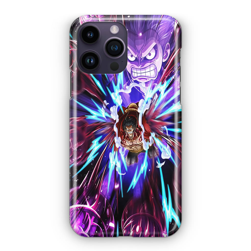 Luffy Bounce Man Gattling Gun iPhone 14 Pro / 14 Pro Max Case
