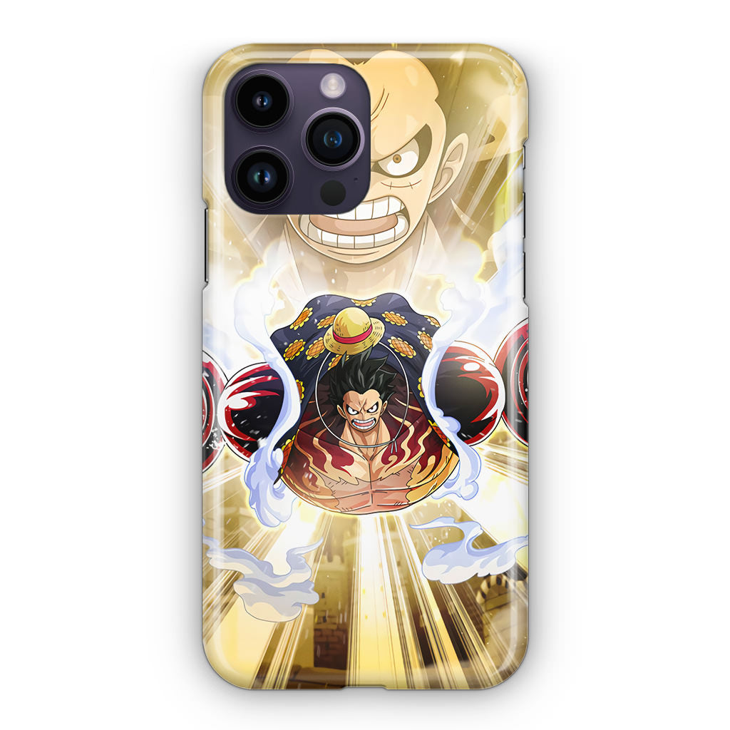 Luffy Flying Bounce Man iPhone 15 Pro / 15 Pro Max Case