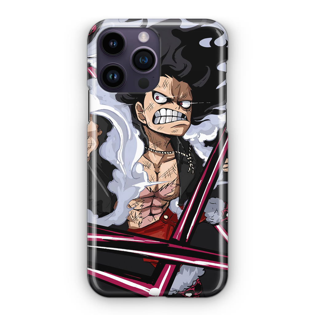 Luffy Snake Man Culverin Art iPhone 14 Pro / 14 Pro Max Case