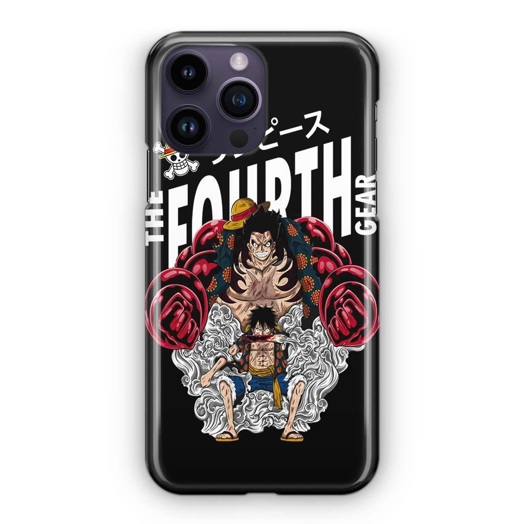 Luffy The Fourth Gear Black iPhone 14 Pro / 14 Pro Max Case