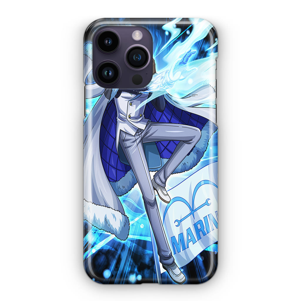 Marine Admiral Kuzan iPhone 14 Pro / 14 Pro Max Case