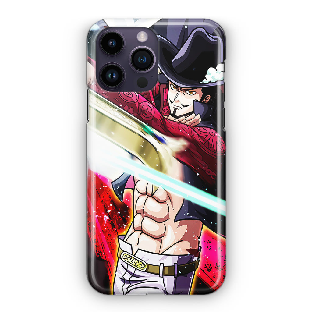 Mihawk The Strongest Swordsman iPhone 14 Pro / 14 Pro Max Case