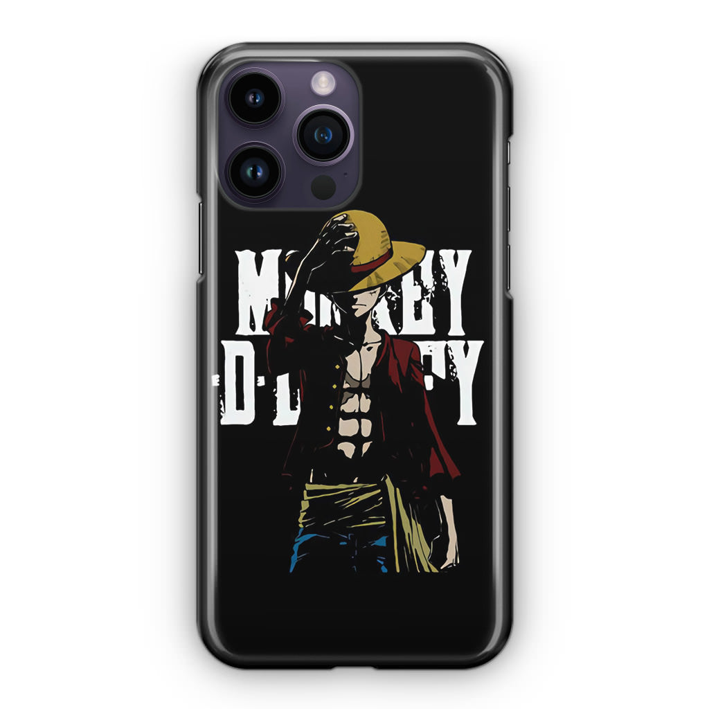 Monkey D Luffy Straw Hat iPhone 14 Pro / 14 Pro Max Case