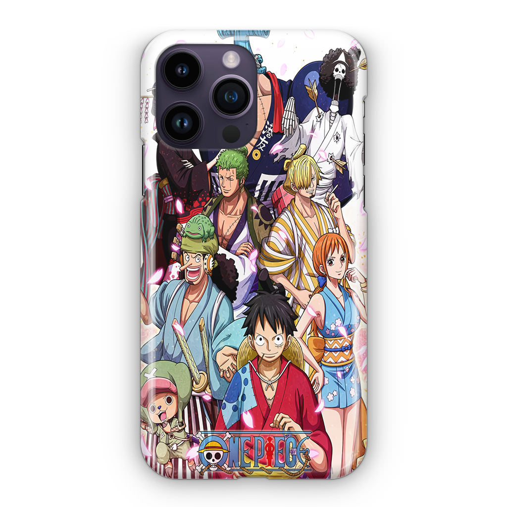 Mugiwara Crew Wano iPhone 14 Pro / 14 Pro Max Case