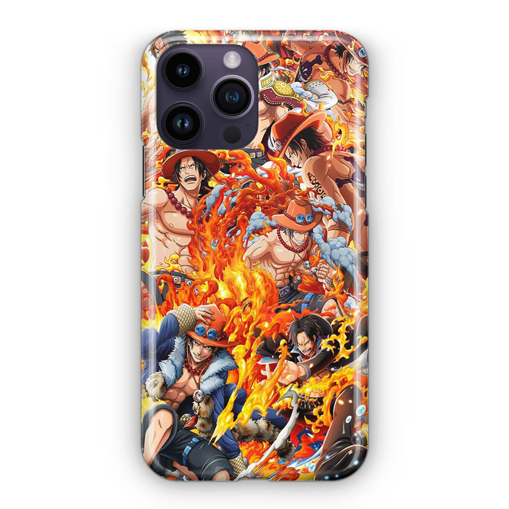 Portgas D Ace Collections iPhone 14 Pro / 14 Pro Max Case