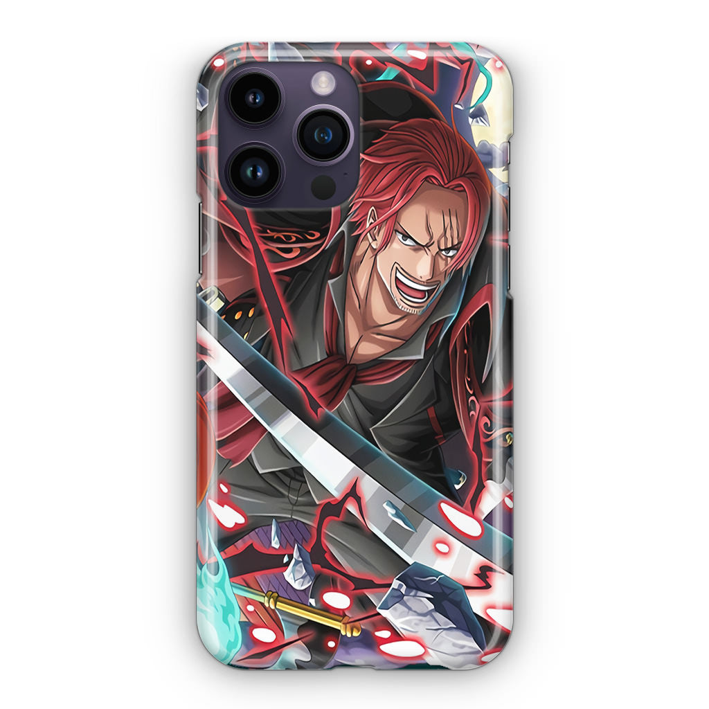 Red Hair Shanks iPhone 14 Pro / 14 Pro Max Case