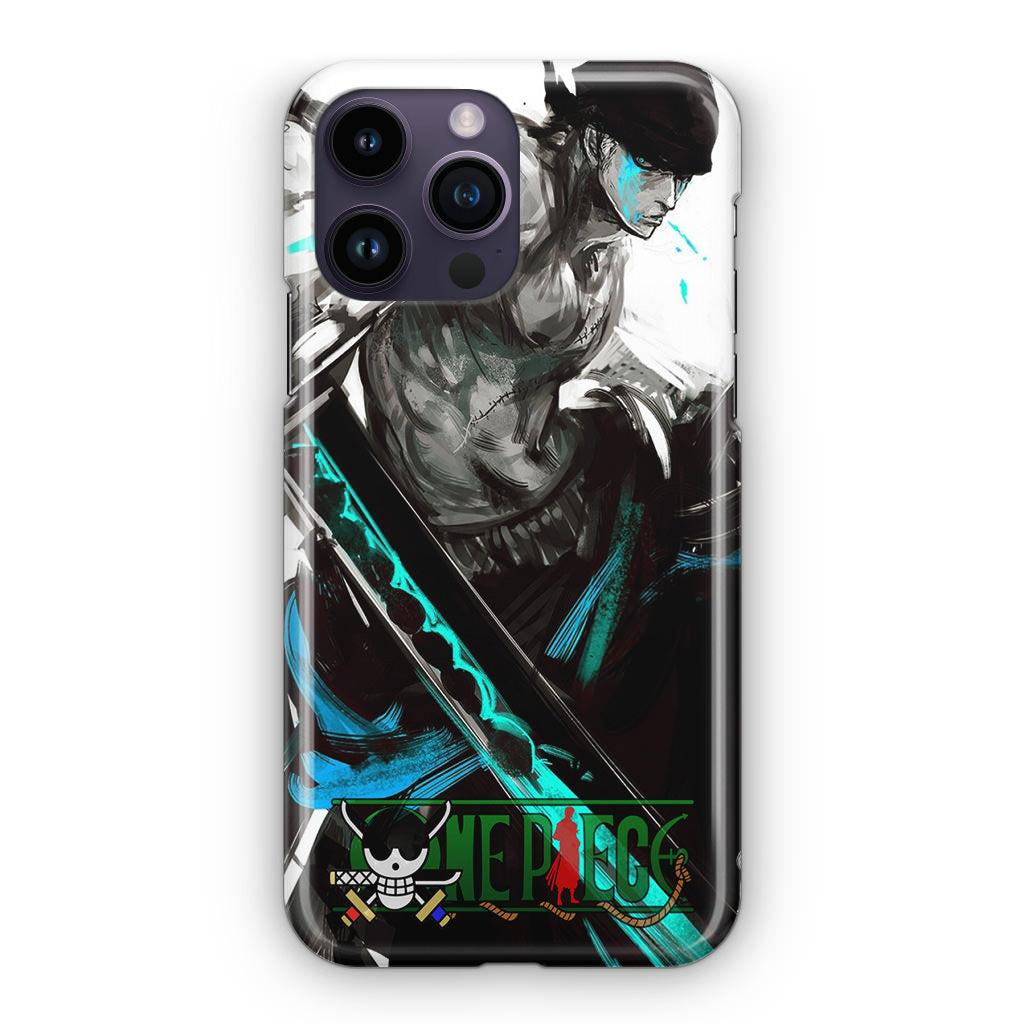 Roronoa Zoro One Piece iPhone 14 Pro / 14 Pro Max Case