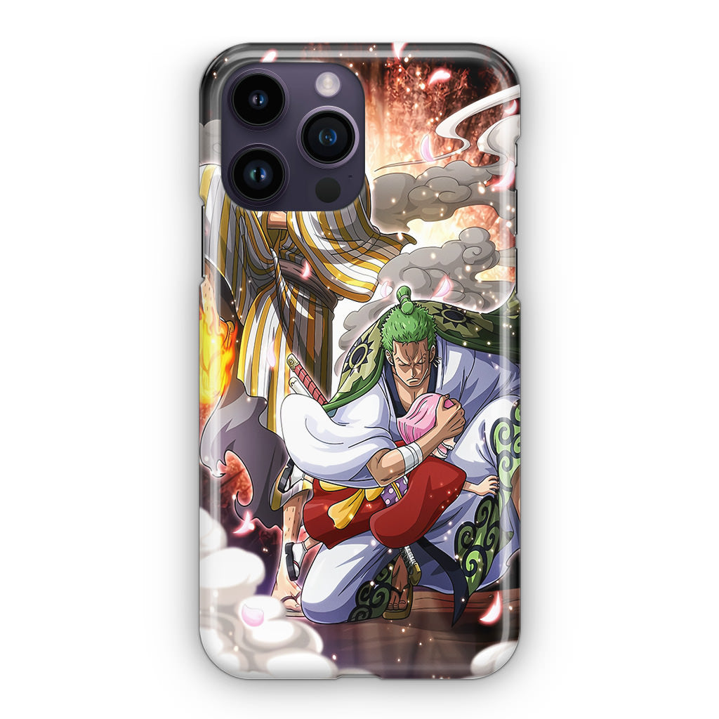 Sanji And Zoro Saving Otoko iPhone 14 Pro / 14 Pro Max Case