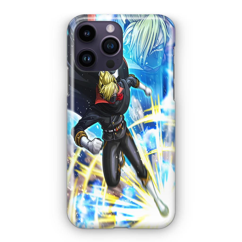 Sanji In Stealth Black Suit iPhone 14 Pro / 14 Pro Max Case