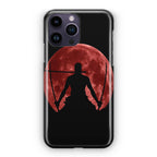Silhouette Of Zoro In Santoryu Mode iPhone 15 Pro / 15 Pro Max Case