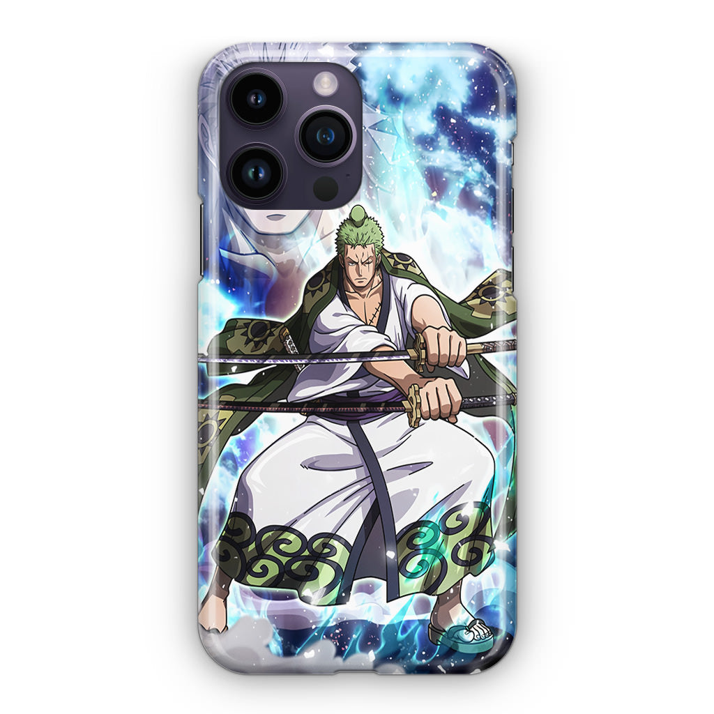 Zoro Two-Sword Style Arc Wano iPhone 14 Pro / 14 Pro Max Case