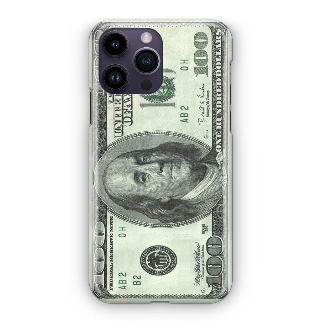 100 Dollar iPhone 14 Pro / 14 Pro Max Case – Customilo