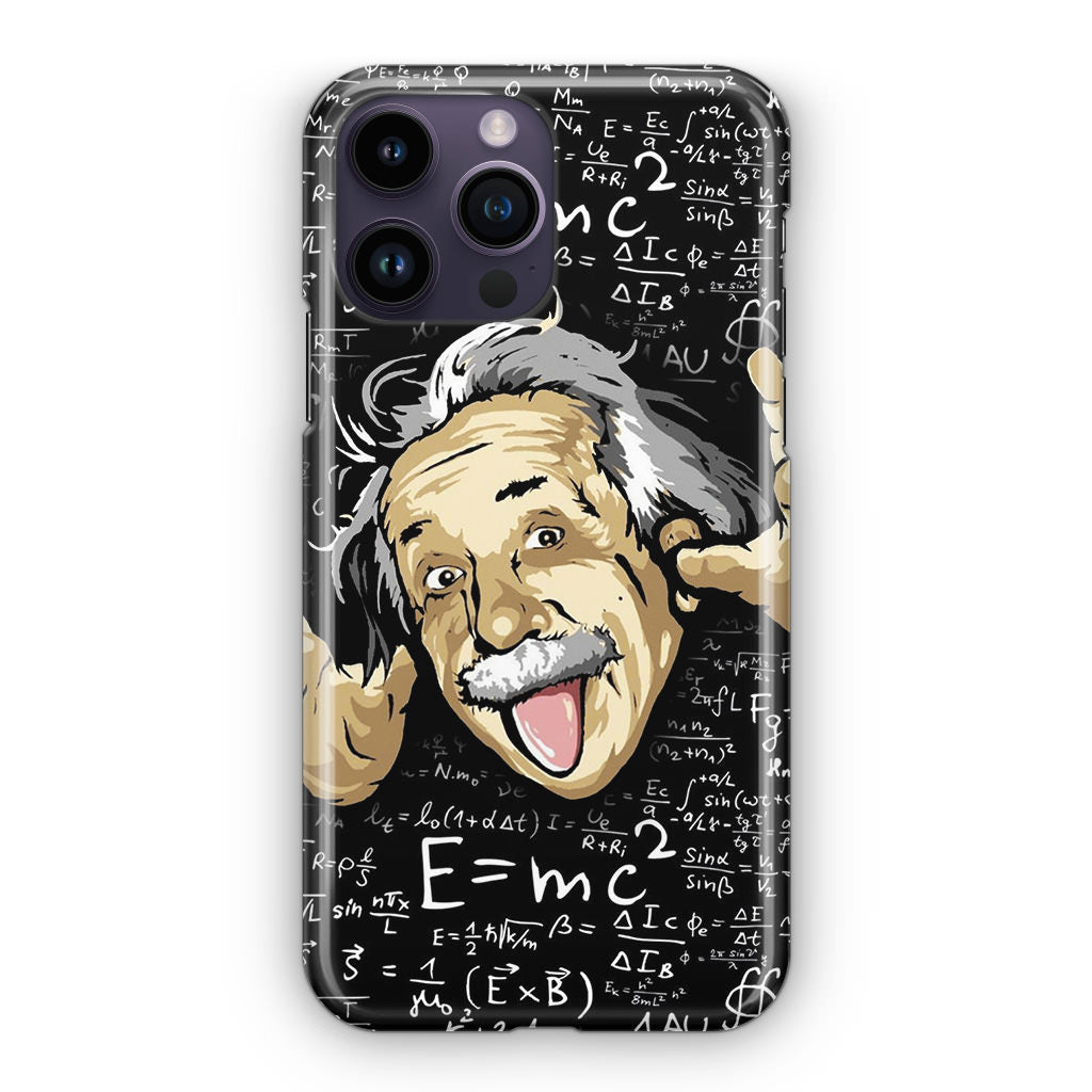 Albert Einstein's Formula iPhone 14 Pro / 14 Pro Max Case