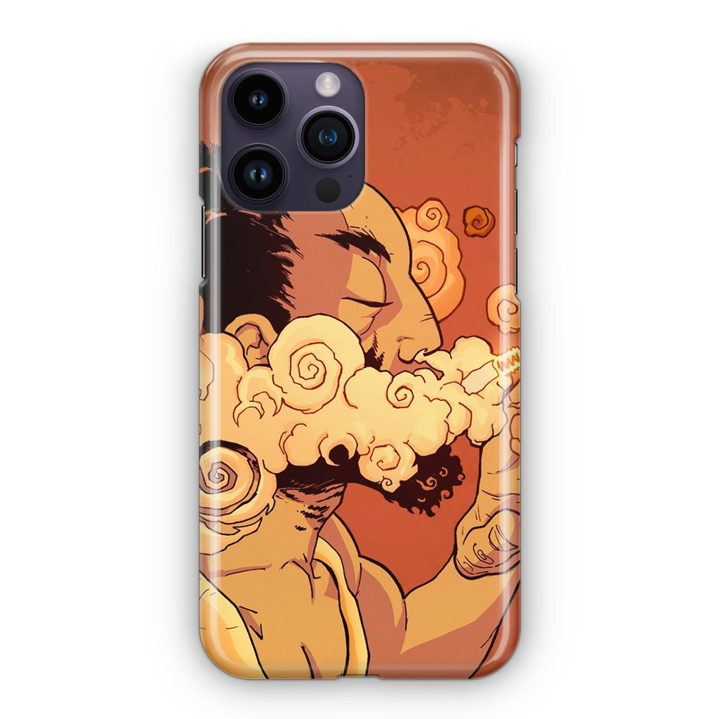 Artistic Psychedelic Smoke iPhone 14 Pro / 14 Pro Max Case