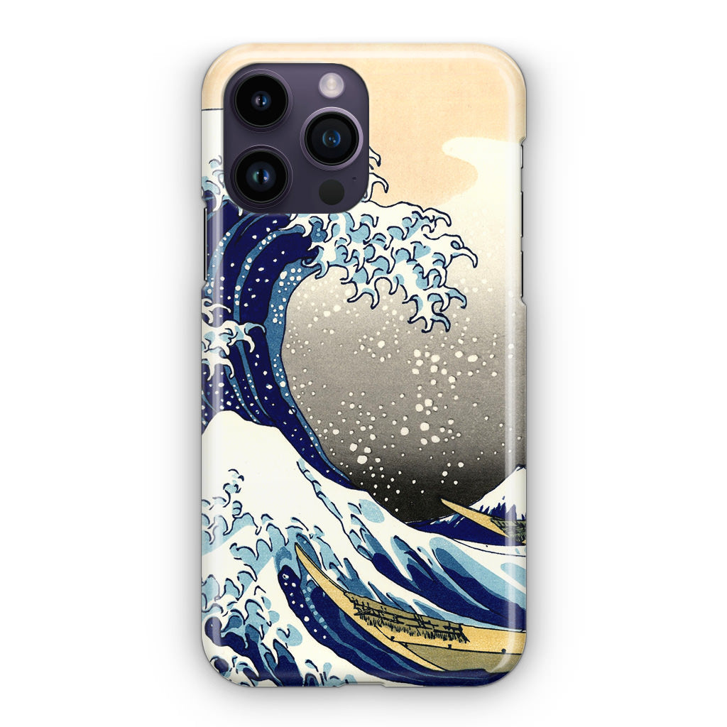 Artistic the Great Wave off Kanagawa iPhone 14 Pro / 14 Pro Max Case