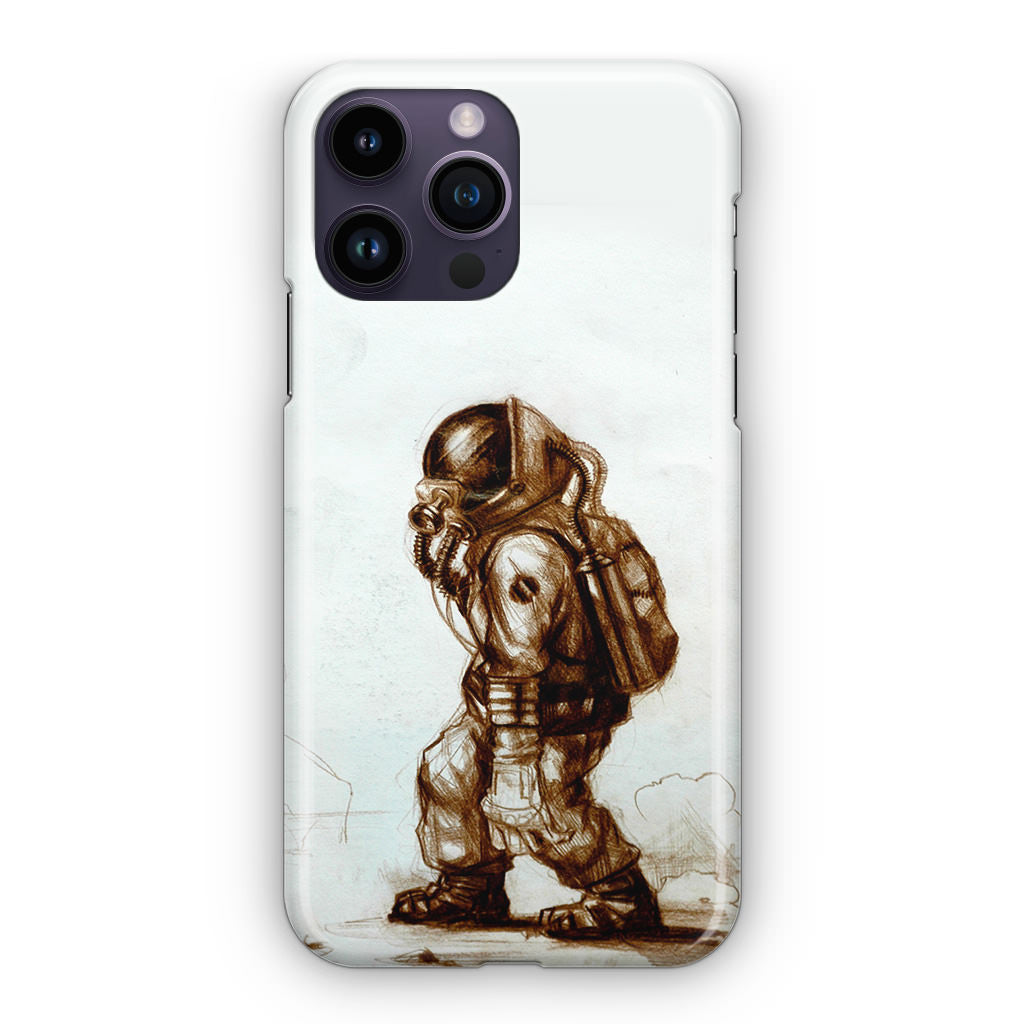 Astronaut Heavy Walk iPhone 14 Pro / 14 Pro Max Case