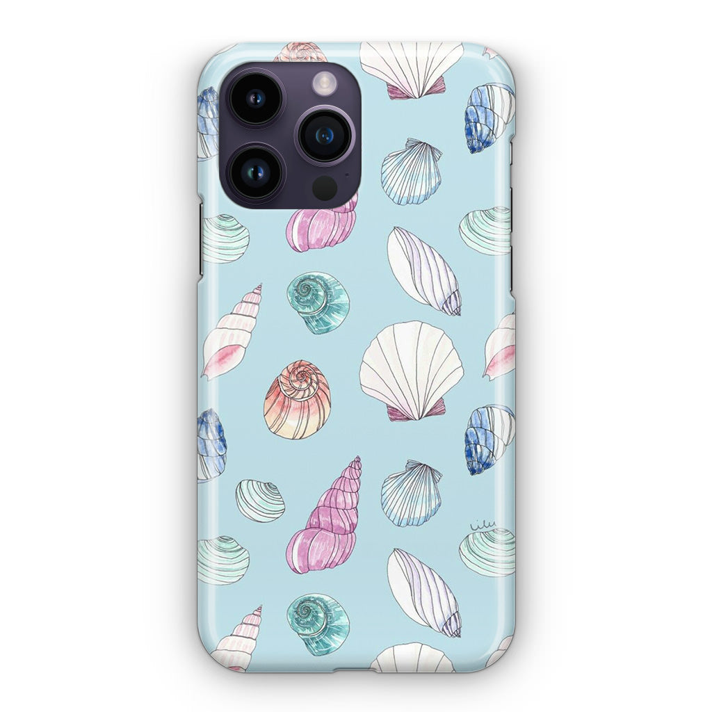 Beach Shells Pattern iPhone 14 Pro / 14 Pro Max Case