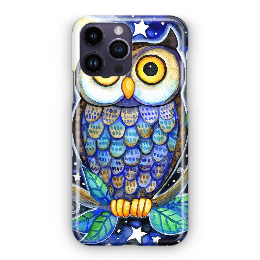 Bedtime Owl iPhone 14 Pro / 14 Pro Max Case