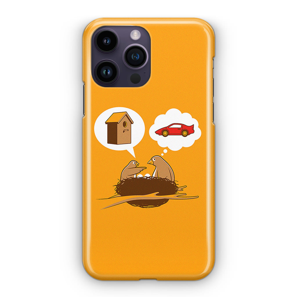 Bird Life Priorities iPhone 14 Pro / 14 Pro Max Case