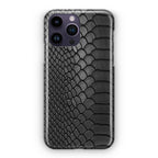 Black Snake Skin Texture iPhone 15 Pro / 15 Pro Max Case