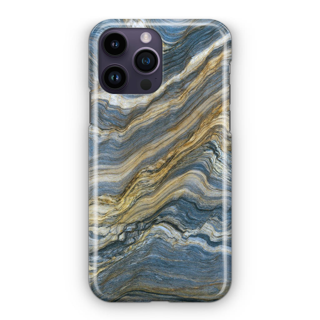 Blue Wave Marble iPhone 14 Pro / 14 Pro Max Case