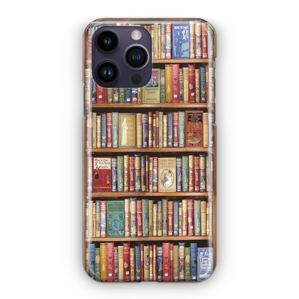 Bookshelf Library iPhone 14 Pro / 14 Pro Max Case