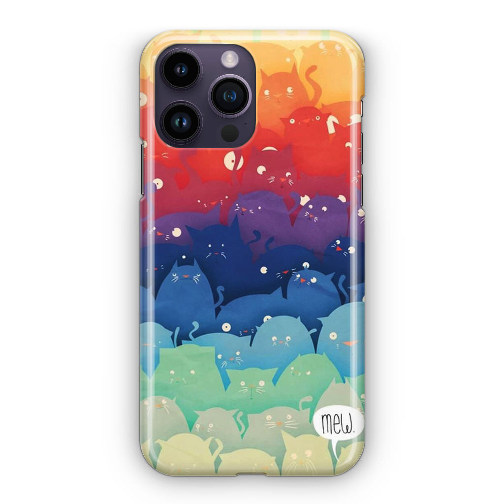 Cats Everywhere iPhone 14 Pro / 14 Pro Max Case