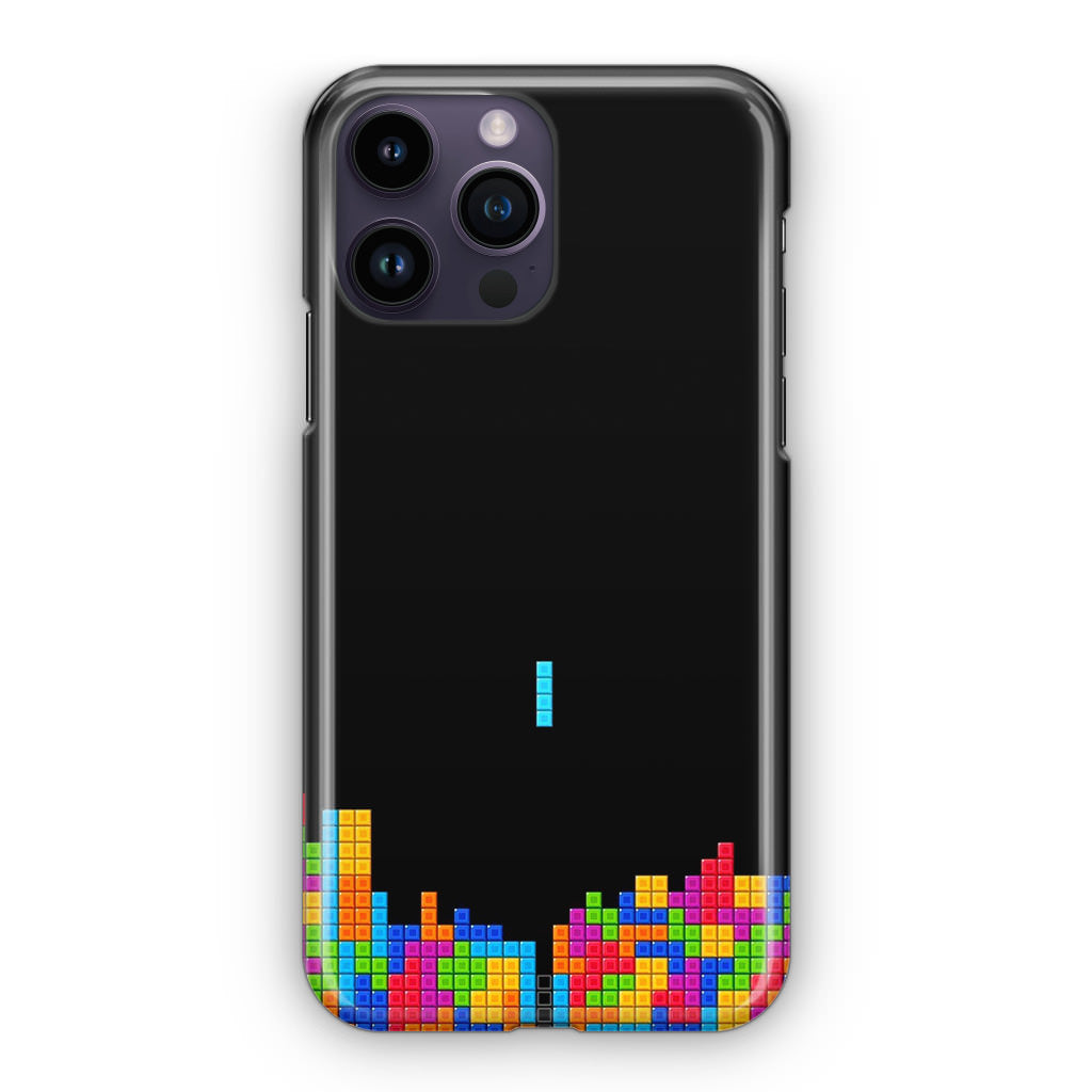 Classic Video Game Tetris iPhone 14 Pro / 14 Pro Max Case