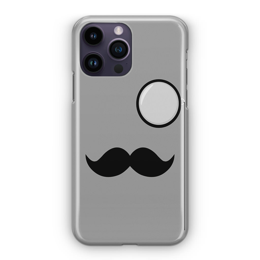 Classy Mustache iPhone 14 Pro / 14 Pro Max Case