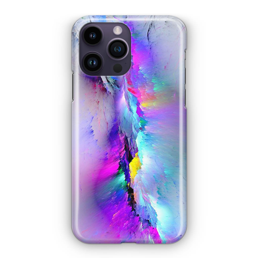 Colorful Abstract Smudges iPhone 14 Pro / 14 Pro Max Case