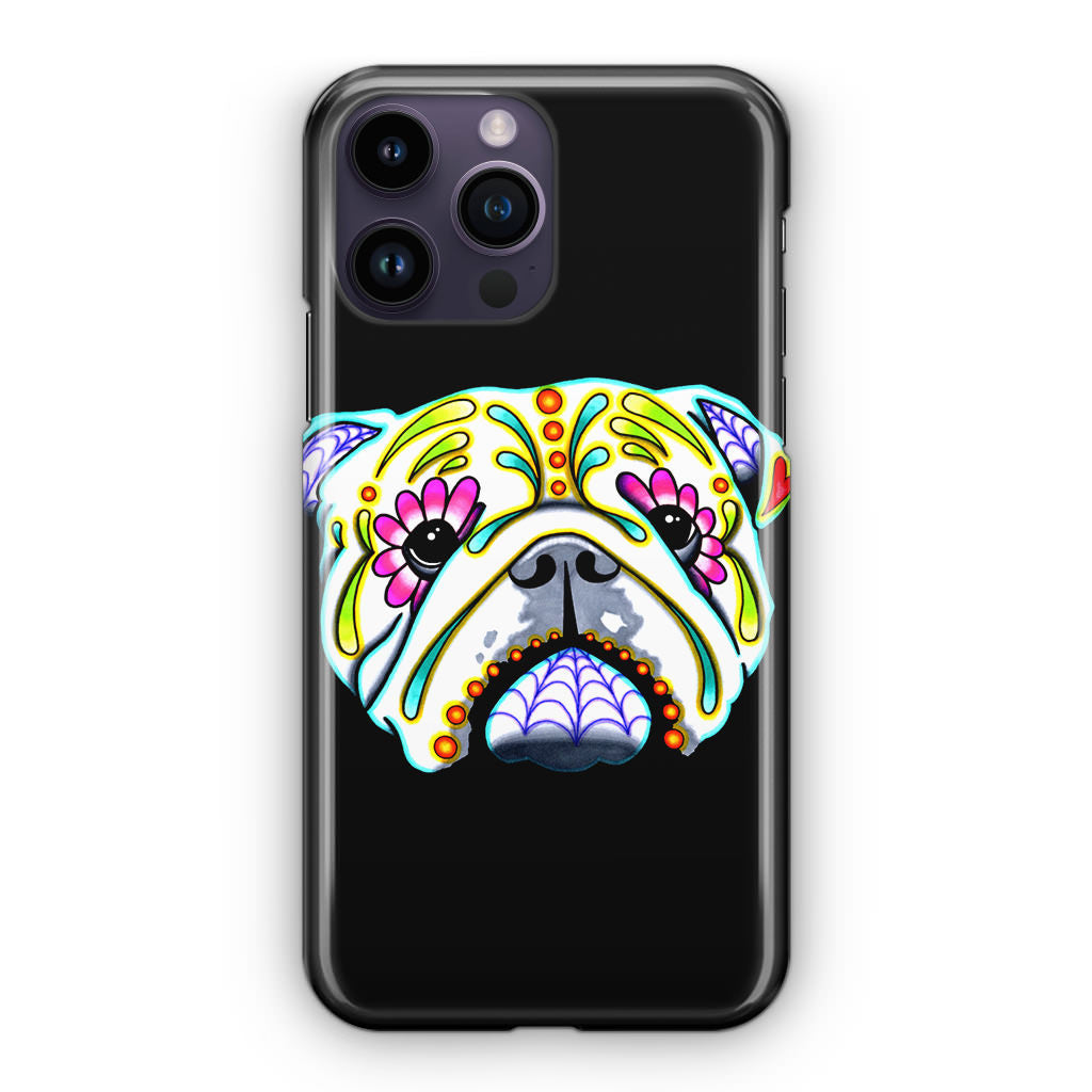 Colorful Bulldog Art iPhone 14 Pro / 14 Pro Max Case